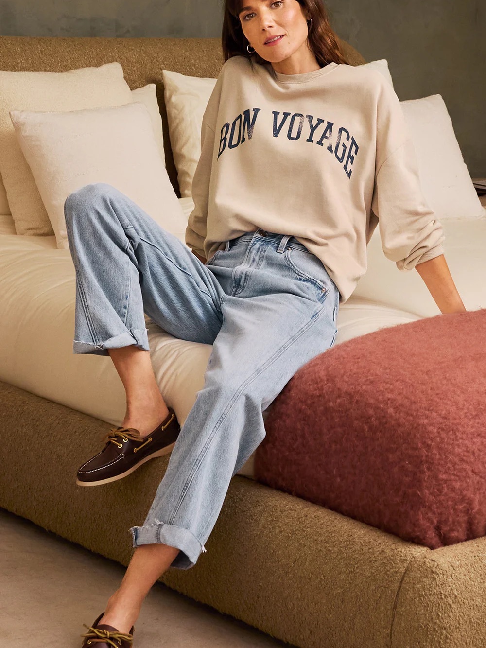 PISTOLA KACEY MID RISE CUFFED BOYFRIEND BERKELEY JEANS